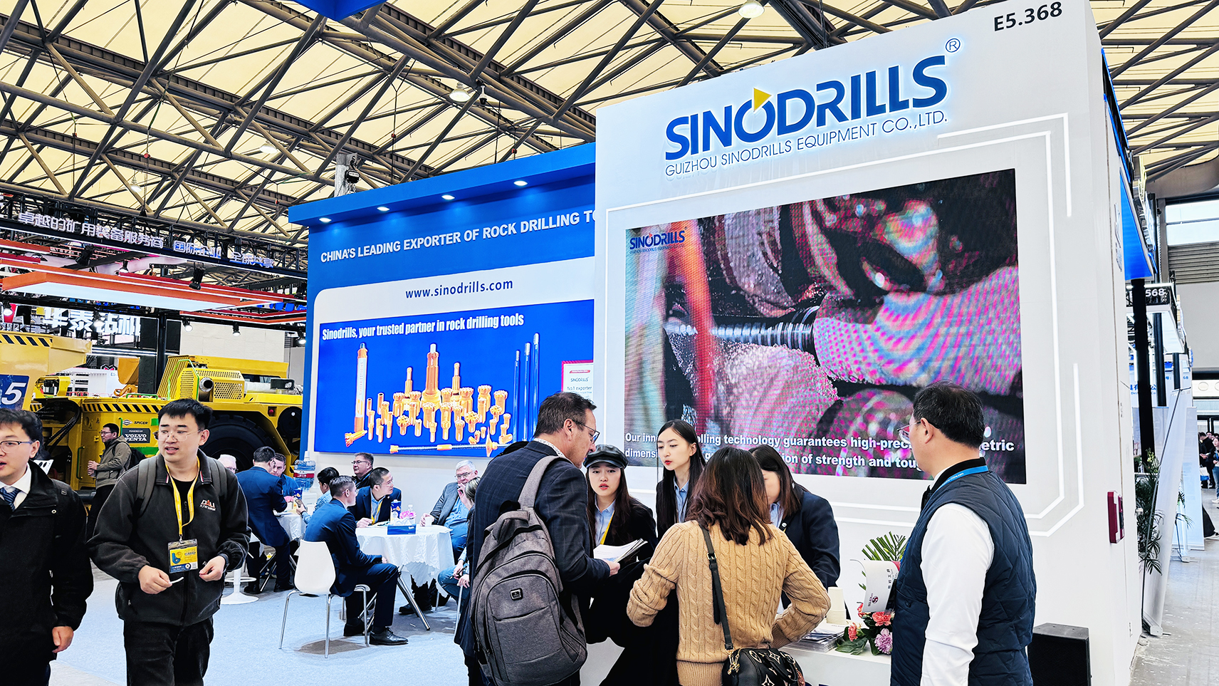 贵州中钻BAUMA CHINA 2024展实力,自钻锚固钻具成焦点