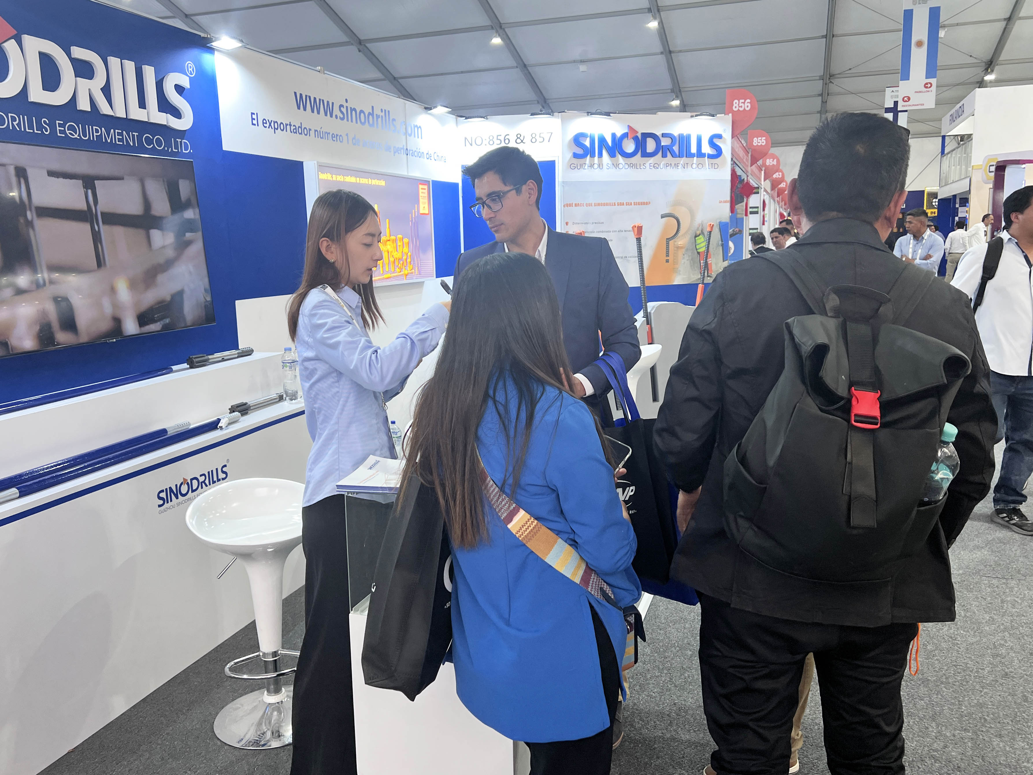 SINODRILLS参展Perumin 37圆满成功